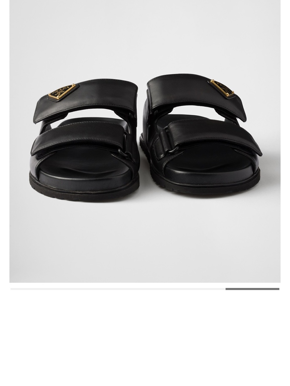 Prada Nappa Leather Slides - Picture 8 of 8